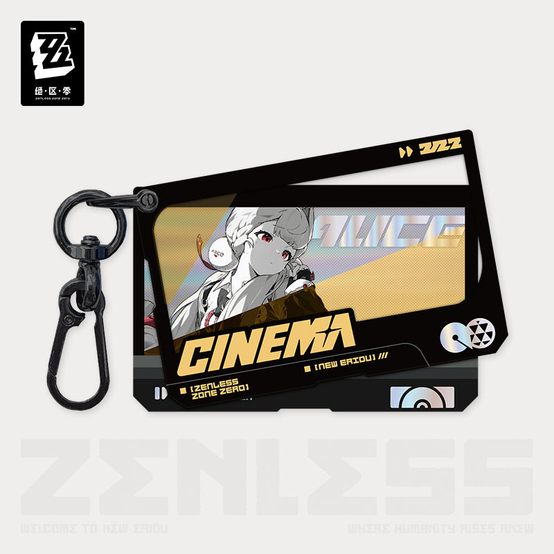 Zenless Zone Zero Mindscape Cinema Series Double Layer Acrylic Keychain Spook Shack