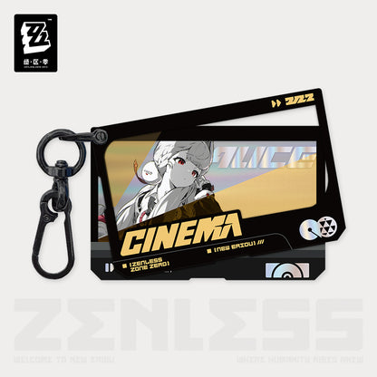 Zenless Zone Zero Mindscape Cinema Series Double Layer Acrylic Keychain Spook Shack