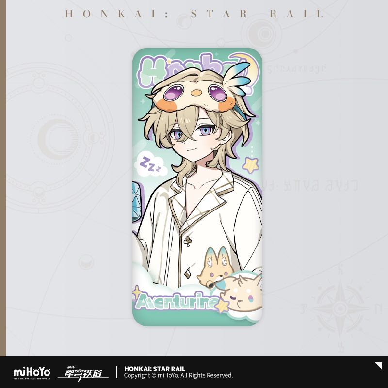 Honkai: Star Rail Boy’s Dormitory Series Chibi Square Pin
