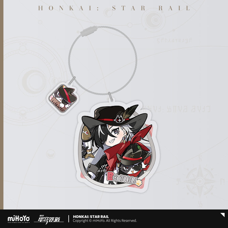 Honkai: Star Rail Little One and Cat Series Acrylic Keychain