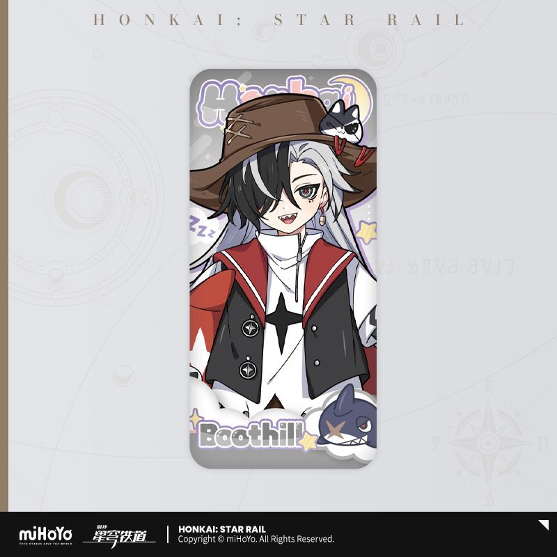 Honkai: Star Rail Boy’s Dormitory Series Chibi Square Pin