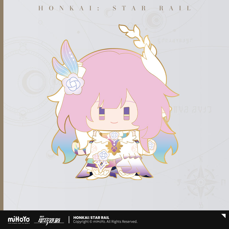 Honkai: Star Rail Chibi Series Metal Badge