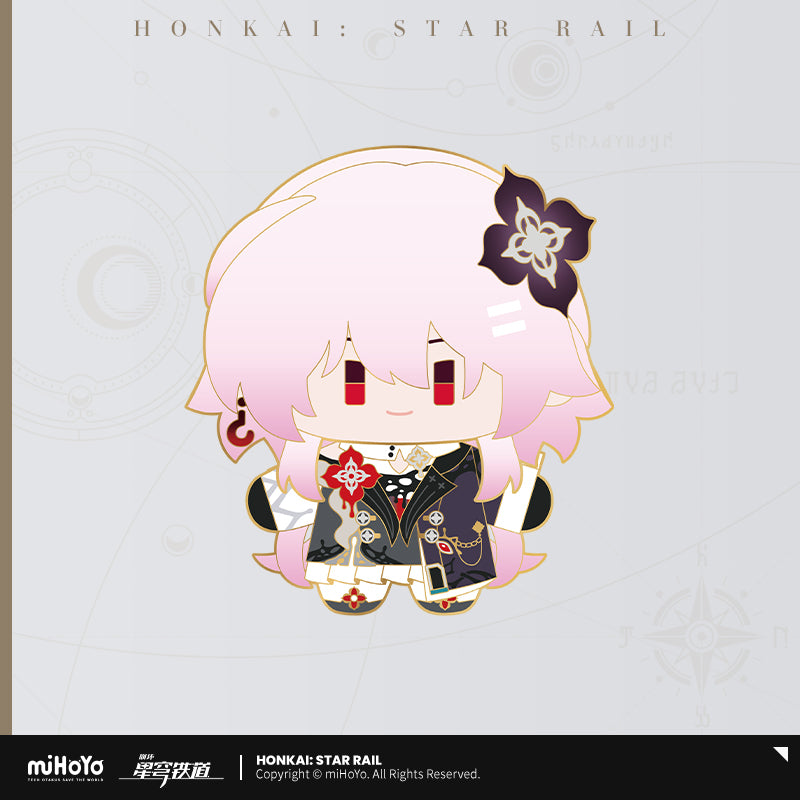 Honkai: Star Rail Chibi Series Metal Badge