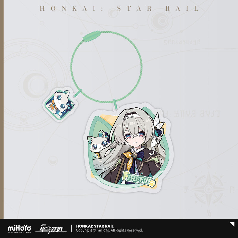 Honkai: Star Rail Little One and Cat Series Acrylic Keychain