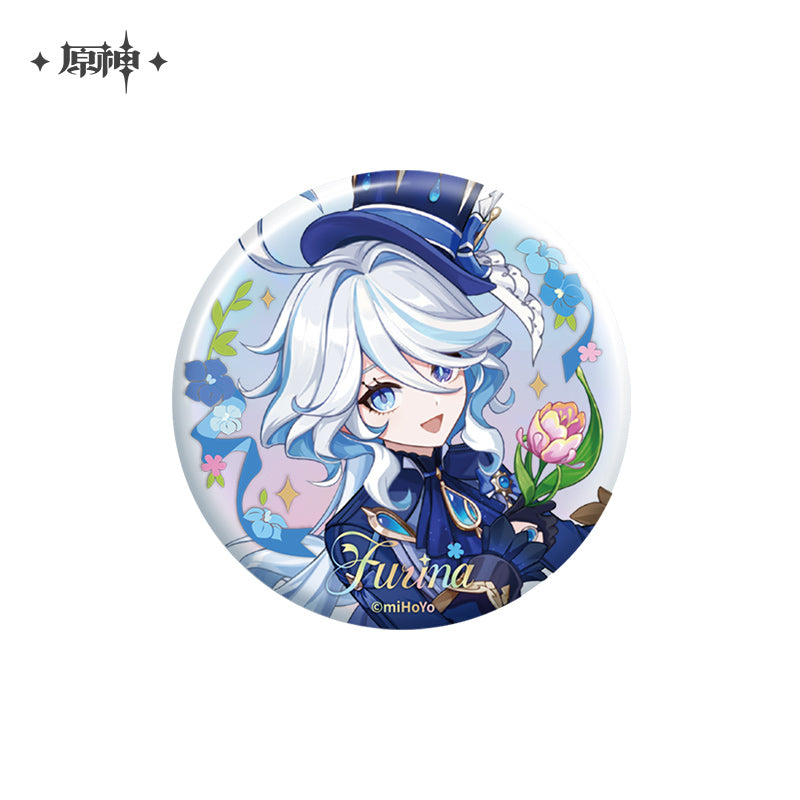 Genshin Impact Anniversary Celebration Series Metal Pin Button