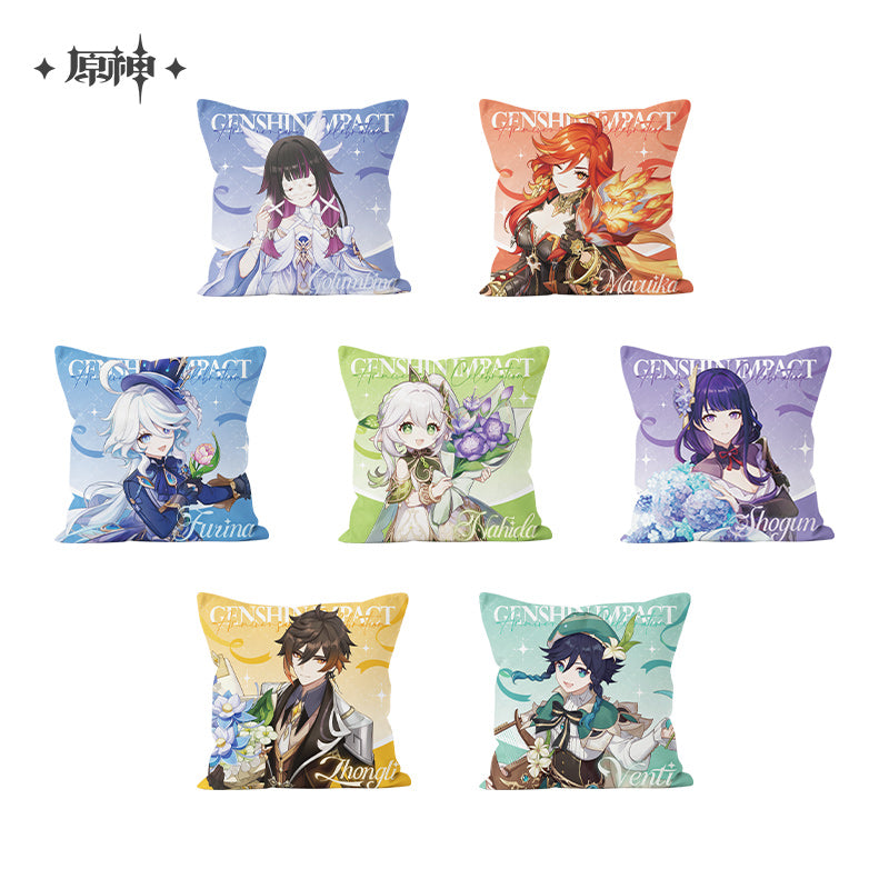 Genshin Impact Fifth Anniversary Celebration Series Pillow Cover