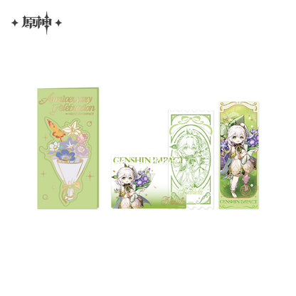 Genshin Impact Anniversary Celebration Series Commemorative Ticket and Card Set