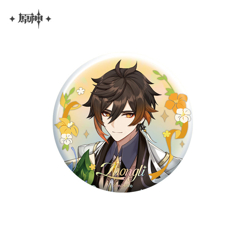 Genshin Impact Anniversary Celebration Series Metal Pin Button