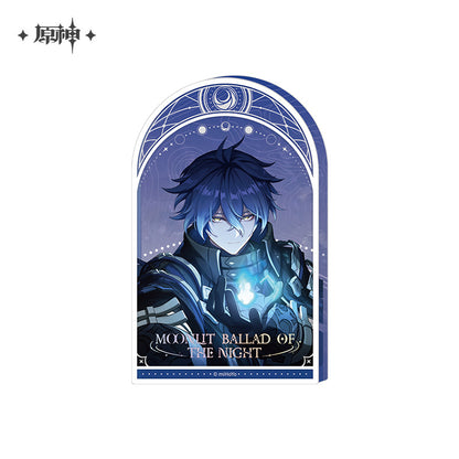 Genshin Impact Moonlit Ballad of The Night Series Thick Acrylic Display Block