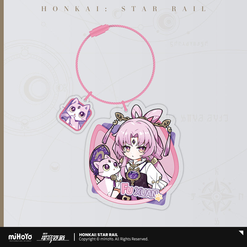 Honkai: Star Rail Little One and Cat Series Acrylic Keychain