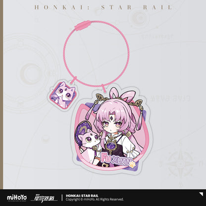 Honkai: Star Rail Little One and Cat Series Acrylic Keychain