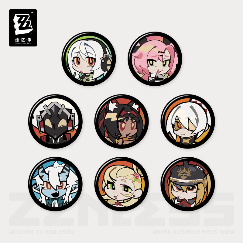 Zenless Zone Zero Affinity Excellent Series Mini Pin Blindbox Vol 1.0