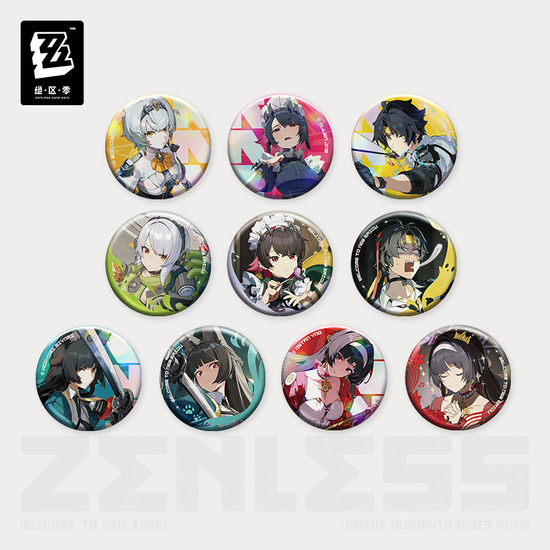Zenless Zone Zero Inter-Knot Selected Series Tinplate Badge Blind Box Vol.1