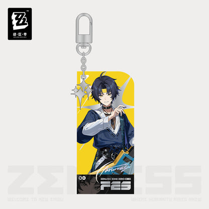 Zenless Zone Zero 2025 FES Animation CM Series Chibi Acrylic Photo Card Keychain