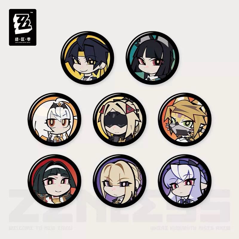 Zenless Zone Zero Affinity Excellent Series Mini Pin Blindbox Vol 4.0(8 designs)