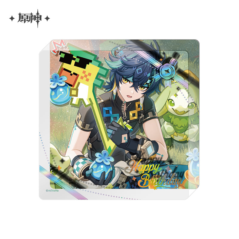 Genshin Impact Day of Destiny Series Thick Acrylic Coaster