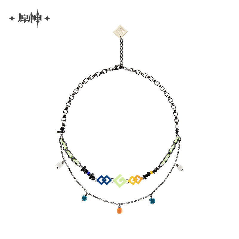 Genshin Impact Kinich Theme Double Layer Short Necklace