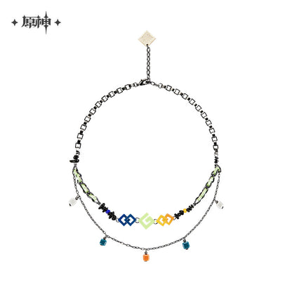 Genshin Impact Kinich Theme Double Layer Short Necklace