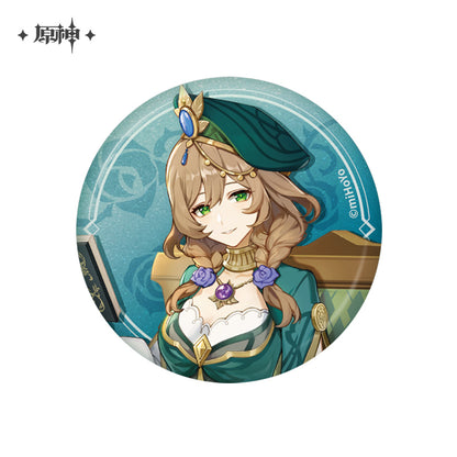 Genshin Impact Teyvat Fashion Series Tin Badges