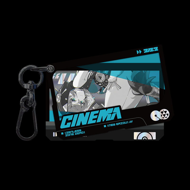 Zenless Zone Zero Mindscape Cinema Series Double Layer Acrylic Keychain Spook Shack