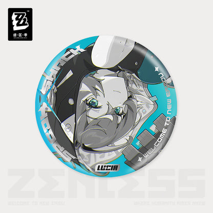 Zenless Zone Zero Mindscape Cinema Series Reflective Badge Spook Shack