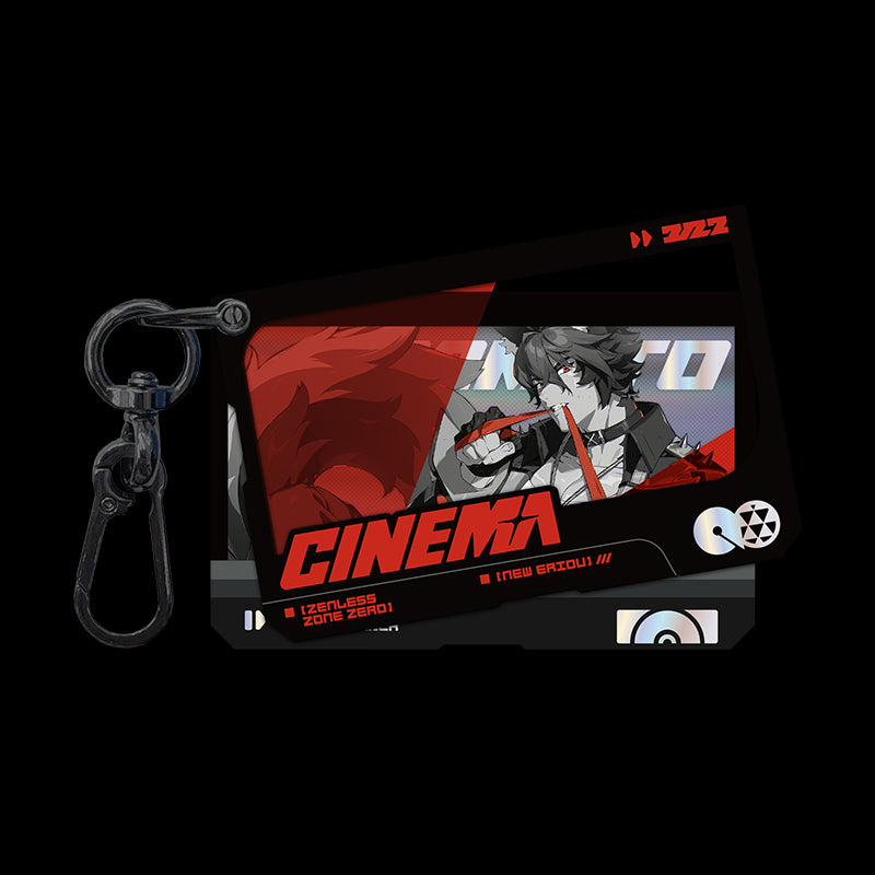 Zenless Zone Zero Mindscape Cinema Series Double Layer Acrylic Keychain Spook Shack