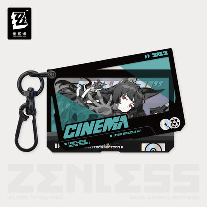 Zenless Zone Zero Mindscape Cinema Series Double Layer Acrylic Keychain Hollow Special Operations Section 6