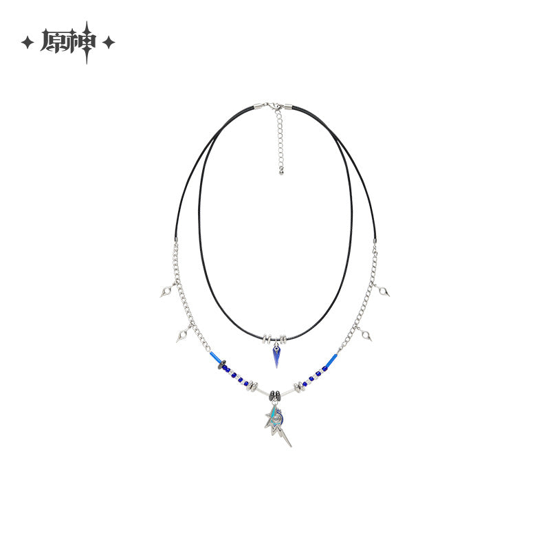 Genshin Impact Flames and Foothills Series Ororon Theme Double Layer Necklace
