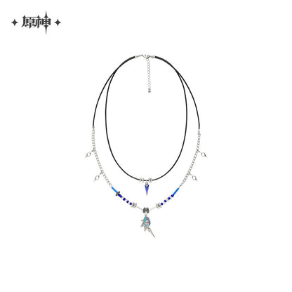 Genshin Impact Flames and Foothills Series Ororon Theme Double Layer Necklace