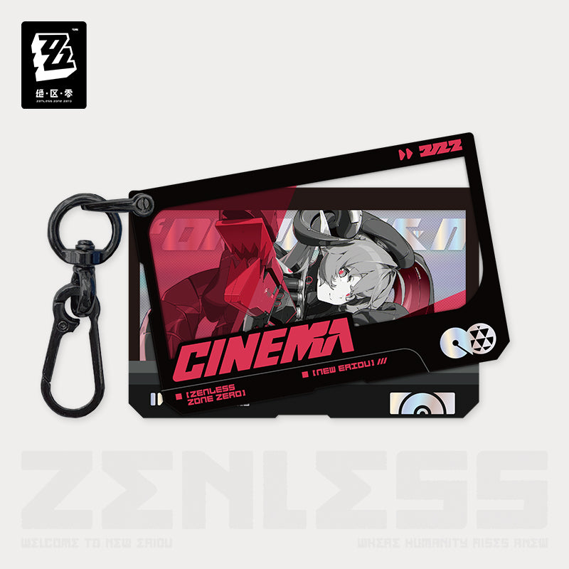 Zenless Zone Zero Mindscape Cinema Series Double Layer Acrylic Keychain Obol Squad