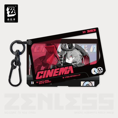 Zenless Zone Zero Mindscape Cinema Series Double Layer Acrylic Keychain Obol Squad