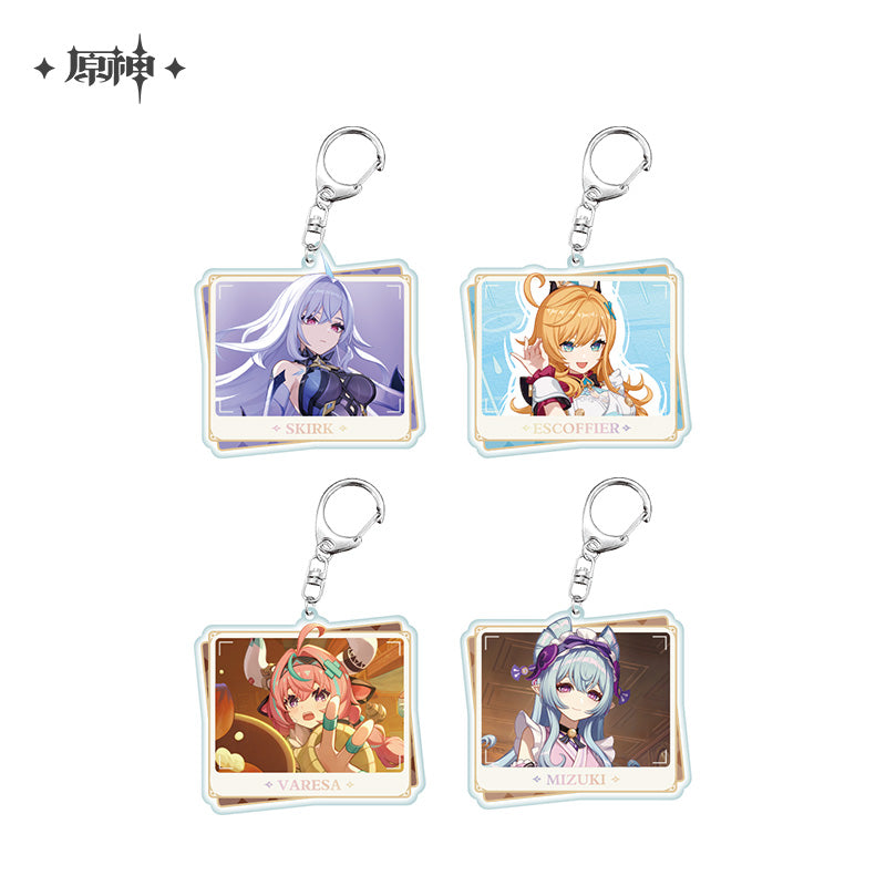 Genshin Impact Character PV Series Acrylic Keychain