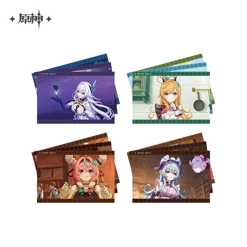 Genshin Impact Character PV Series Film Card Set and Album