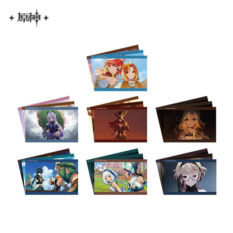 Genshin Impact Character PV Series Film Card Set and Album
