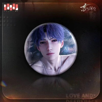 Love and Deepspace Translucent Possession Series Tin Badge