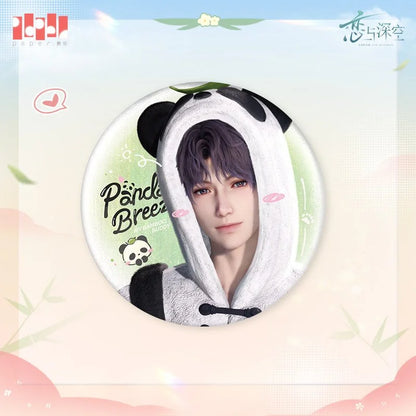 Love and Deepspace Bamboo Whispers Series Tin Badge
