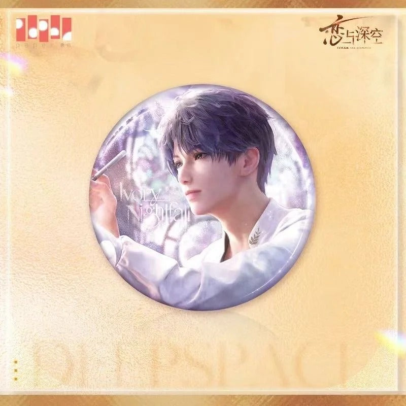 Love and Deepspace Frozen Moments Series Tin Badge