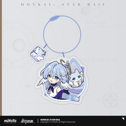 Honkai: Star Rail Little One and Cat Series Acrylic Keychain