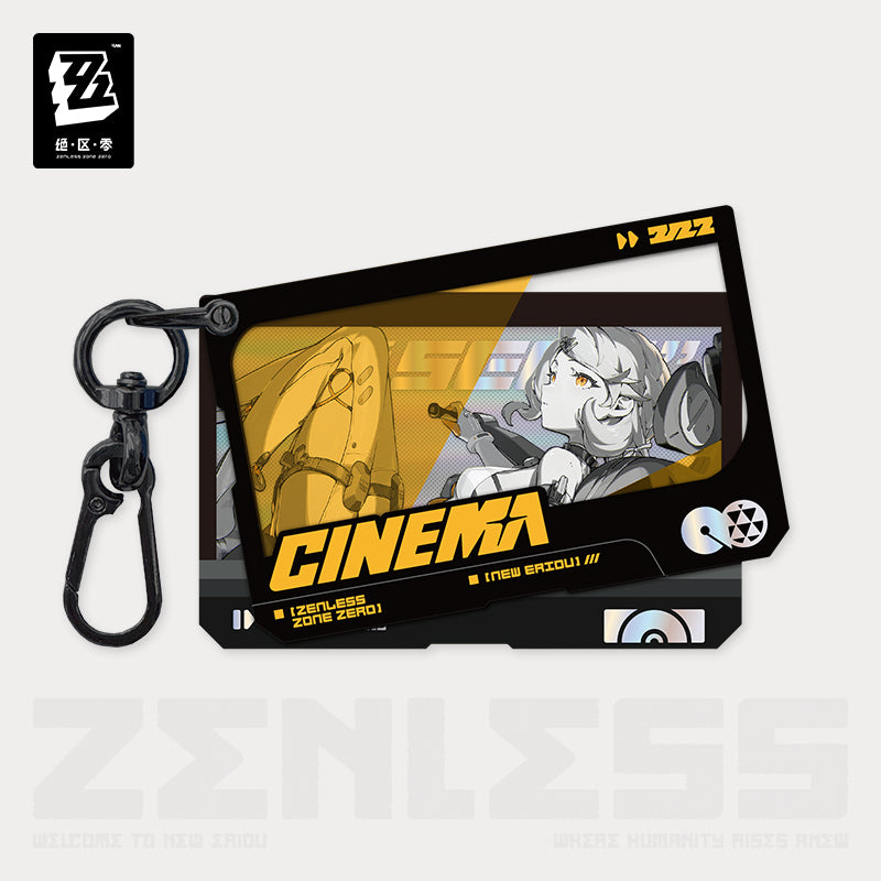 Zenless Zone Zero Mindscape Cinema Series Double Layer Acrylic Keychain Obol Squad