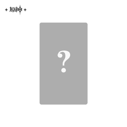 Genshin Impact Frost and Flame Series Refraction Card Blindbox