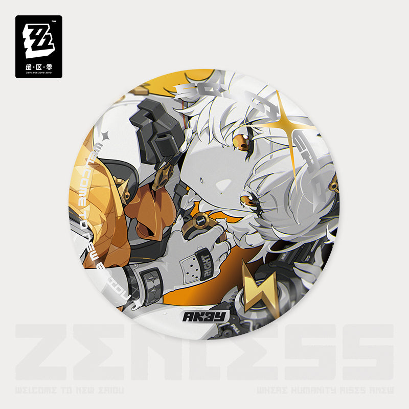 Zenless Zone Zero Mindscape Cinema Series Reflective Badge Unknown Faction