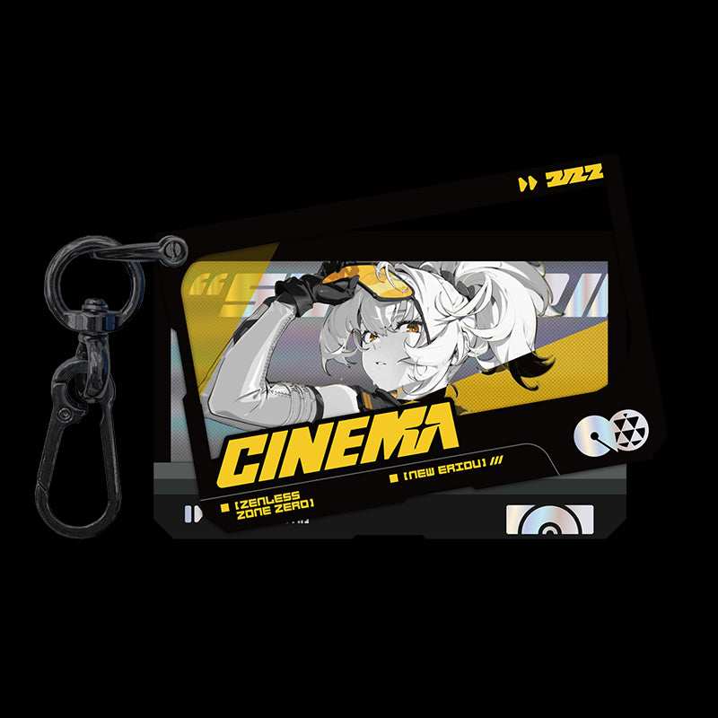Zenless Zone Zero Mindscape Cinema Series Double Layer Acrylic Keychain Obol Squad