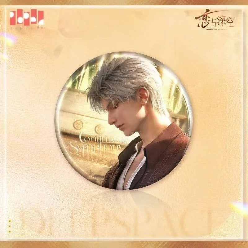 Love and Deepspace Frozen Moments Series Tin Badge