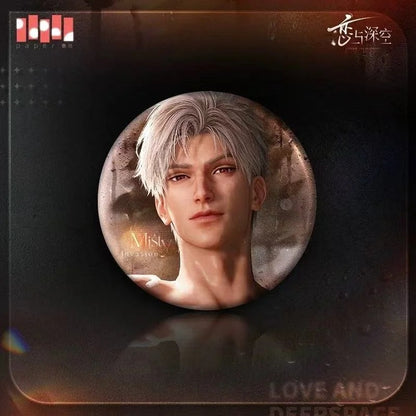 Love and Deepspace Translucent Possession Series Tin Badge