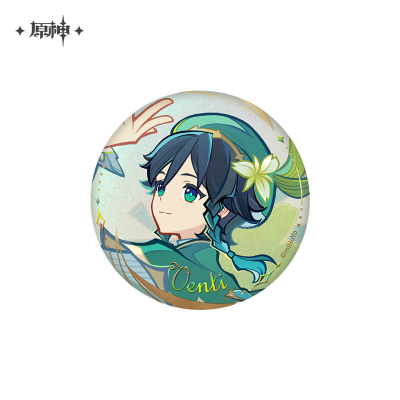 Genshin Impact The Long Way Home Series Tin Badges Card Set