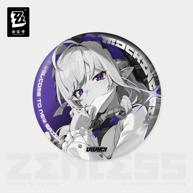 Zenless Zone Zero Mindscape Cinema Series Reflective Badge Mockingbird