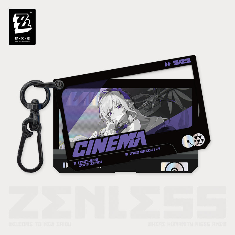 Zenless Zone Zero Mindscape Cinema Series Double Layer Acrylic Keychain Mockingbird
