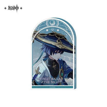 Genshin Impact Moonlit Ballad of The Night Series Thick Acrylic Display Block