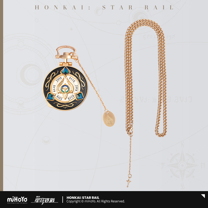 Honkai: Star Rail Aventurine Pocket Watch Keychain
