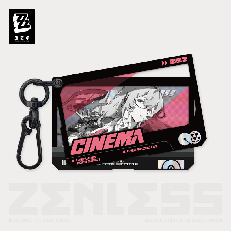 Zenless Zone Zero Mindscape Cinema Series Double Layer Acrylic Keychain Hollow Special Operations Section 6